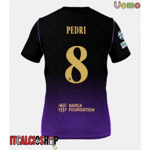 Barcelona Pedri Gonzalez #8 Seconda Maglia 2026-27 Manica Corta